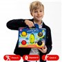 GERARDO'S Ensemble de Petites balles avec 5 Ballons de Sport - Ballon de Massage, Mini Le Ballon Basket, Mini Ballon de Foot, Ba