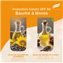 Himalaya Sun Protect Baume à lèvres avec SPF 50 et protection contre les rayons UVA, protège vos lèvres des dommages causés par 