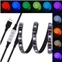 1m(3.28 Pieds) 30 LEDs Moniteur D'ordinateur Décor Bande/Étanche 5050 Multicolore Contrôleur RGB