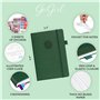 GoGirl Planificateur hebdomadaire – Planificateur horaire pour le travail et la vie avec fentes horaires – Agenda vertical pour 