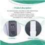 JANZU Kit de Télécommande Universelle pour Ventilateur de Plafond 40W avec Fonction de Timing à 6 Vitesses pour Le Remplacement 