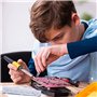 Socueny Pince à éPiler Multi-Usages Outil de Bijouterie Porte- Pince à éPiler en Diamant Ensemble de 4 Pincettes Extra Fines