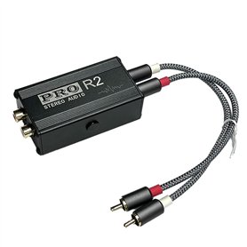 BYCUFF Isolateur Audio de Boucle de Terre Filtre de Bruit Audio Isolateur de Bruit RCA Isolateur de Signal Audio Réducteur de Br