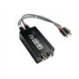 BYCUFF Isolateur Audio de Boucle de Terre Filtre de Bruit Audio Isolateur de Bruit RCA Isolateur de Signal Audio Réducteur de Br