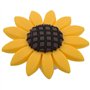 FUWIND Lot De 2 Accessoires Voiture De Tournesol Assainisseur d'air De Voiture Mignon Clips D'¨¦Vent De Tournesol D¨¦Corations C