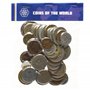 50 pièces étrangères différentes Collection Argent Ensemble de Toute l’Europe. Pièces de Collection
