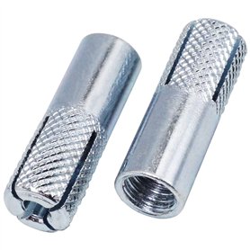 SKIR'CO Lot de 20 ancrages moletés M8 x 30 mm