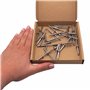 SKIR'CO Lot de 30 rivets aveugles en acier inoxydable à tête bombée DIN 7337 A2 (30, 4,0 x 20 mm)
