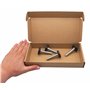 SKIR'CO Lot de 4 pieds de nivellement pour meubles M10 x 50 mm - Pieds ronds en métal réglables - Tige filetée M10 - Pied de niv