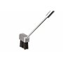 HANSA Ensemble d'outils de cheminée de qualité supérieure (3 pièces) SS - Cintre carré en acier inoxydable - Accessoires de chem