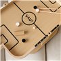 VAU! Mini table de hockey sur air – Table de baby-foot magnétique en bois pour enfants et adultes – Jeu de table respectueux de 