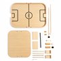 VAU! Mini table de hockey sur air – Table de baby-foot magnétique en bois pour enfants et adultes – Jeu de table respectueux de 