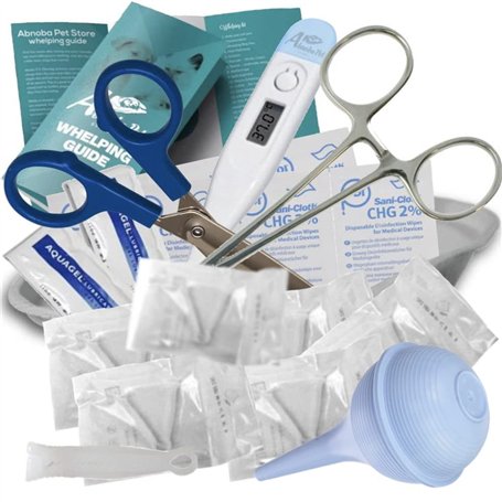 Alpha 849 Kit de mise bas complet pour chien et chiot