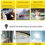 FLLBING Déflecteurs de Voiture Fenêtre Latérale pour Audi Q3 F3 2019-2022, Déflecteurs de Pluie, Déflecteurs d'air, Aérodynamiqu
