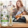 Recharge pour Diffuseur de Jasmin 500ml - Naturelle Huile Essentielle de Jasmin - Parfum Frais et de Longue Durée - Idéal pour A