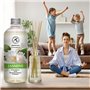 Recharge pour Diffuseur de Jasmin 500ml - Naturelle Huile Essentielle de Jasmin - Parfum Frais et de Longue Durée - Idéal pour A