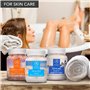 Set de Sel de Bain - Epsom, Mer Morte, Himalaya - Sulfate de Magnésium - Minéral pour Soins du Corps - Beauté et Détente