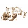 Ugears à Construire Manipulateur Ferroviaire en Bois - Le Puzzle kit d’Assemblage en 3D