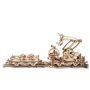 Ugears à Construire Manipulateur Ferroviaire en Bois - Le Puzzle kit d’Assemblage en 3D