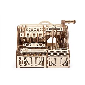 UGEARS Сonstruction Mecanique en Bois - Caisse Enregistreuse Puzzle 3D Adulte - Casse Tete Kit De Construction 3D - Kit Bricolag