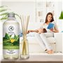 Recharge pour Diffuseur de Parfum 500ml - Arôme Lemongrass-Tea - Fragrance Fraîche et Durable - Diffuseur Parfum Maison - Parfum