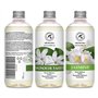 Recharges Diffuseur Roseaux de Monoï de Tahiti & Jasmin - 2 x 500 ml - Parfum Ambiance - Desodorisant Maison - Diffuseur de Parf