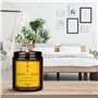 Bougie de Massage Monoï de Tahiti 100g - Bougie de Cire de Soja - Mélange d'Huiles de Noix de Coco & de Monoï de Tahiti - Oléoré
