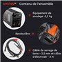 Dnipro-M SAB-14D Poste à Souder Inverter 230V 140A Soudeur IGBT avec Fonction HotStart et Protection Thermique, Électrode de 1,6
