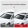 ARRYEDCN Pare-Brise Avant Autocollant pour Peugeot 2008 206 207 3008 301 307 308 - Bande Pare-Soleil pour Fenêtre de Voiture