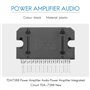 HLELU TDA7388 Circuit IntéGré D'Amplificateur de Puissance Audio D'Amplificateur de Puissance TDA-7388 Nouveau