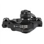 Hztuang Étrier de frein à disque avant et arrière pour vélo XC VTT Speed Clip Dual Piston Frein à disque mécanique