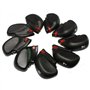 Pyanegn 1 Lot de 9 TêTes de Fer de Golf Ensemble de TêTes de Fer de Golf Ensemble de TêTes de Club en PVC Couvre-Club Couvre-Cas