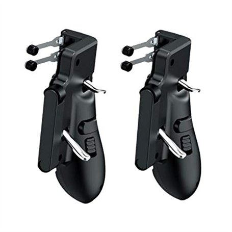 Ricardonty pour ContrôLeur PUBG Six Doigts Pubg DéClencheur Mobile Manette de Grip L R Feu Objectif Bouton Joystick pour Tablett