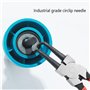 Aliaga Lot de 4 pinces pour anneaux élastiques de 180 mm pour circlips et pinces incurvées externes de 7 pouces