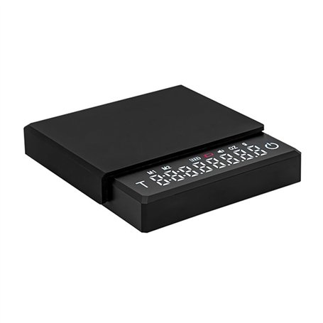 Yuattory Balance numérique de cuisine pour café expresso Mini Smart Timer USB 2 kg avec minuteur