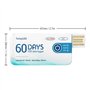 Lwaviwer Enregistreur de température 60 jours 1 1 pièce Enregistreur de température PDF Instrument de température à usage unique