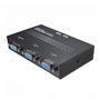 Foemey 2 entrées 1 sortie VGA VGA 2 ports un moniteur deux sources Commutateur manuel Répartiteur
