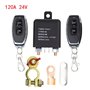 Yuattory Relais de commutateur de batterie universel de 24 V 120 avec télécommande sans fil intégrée déconnexion interrupteurs m