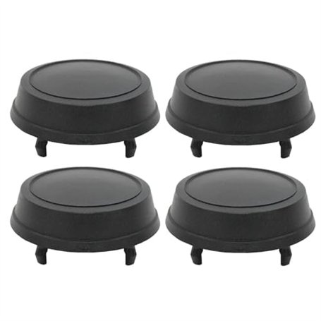 LIUIN 4 pièces Cache Moyeux pour Ford Transit Mk4 Mk5 Mk6 Mk7 (1991-2014)