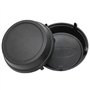 LIUIN 4 pièces Cache Moyeux pour Ford Transit Mk4 Mk5 Mk6 Mk7 (1991-2014), BBB Auto Cache Moyeux Capuchons de Centre in ABS Enjo