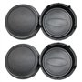LIUIN 4 pièces Cache Moyeux pour Ford Transit Mk4 Mk5 Mk6 Mk7 (1991-2014), BBB Auto Cache Moyeux Capuchons de Centre in ABS Enjo