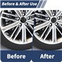 LIUIN 4 pièces Cache Moyeux pour Ford Transit Mk4 Mk5 Mk6 Mk7 (1991-2014), BBB Auto Cache Moyeux Capuchons de Centre in ABS Enjo