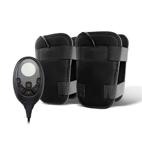 Jenbnoau Mise à Niveau EMS ÉLectrique Stimulateur Musculaire Masseur Fitness TENS Anti Cellulite Jambes Ceintures EntraîNeur Min
