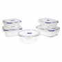 Ensemble de Boîtes à Lunch Luminarc Pure Box Active (5 pcs) Verre 75,99 €