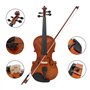 Yuattory Violon 1/8, Instruments de Musique pour Adultes et Enfants, avec éTui Rigide, Archet, IdéAl pour les DéButants