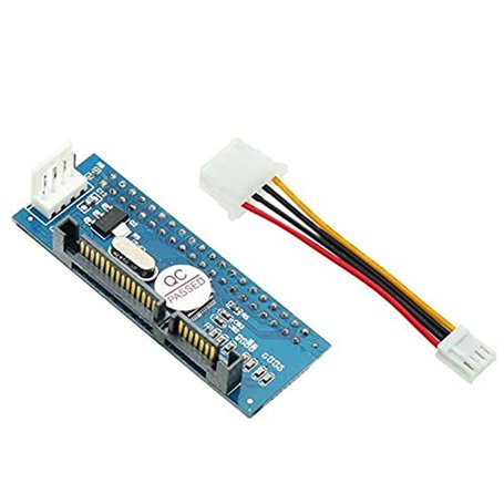 Qoekacy Carte adaptateur IDE SATA de 3