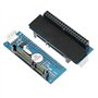 Qoekacy Carte adaptateur IDE SATA de 3,5 pouces Disque dur d'ordinateur de bureau Unité optique IDE un convertisseur SATA Port p