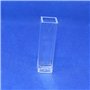 Suanzua Cuvettes de Spectrophotométrie Jetables en Polystyrène pour 4,5 Ml, Paquet de 100 (Jetables) Cuvette Jetable PS