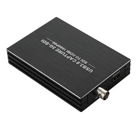 SUPIRING Carte de capture vidéo USB3.0 3G-SDI HD 1080P 60Hz Boîtier de capture vidéo Convertisseur Adaptateur Compatible avec SD