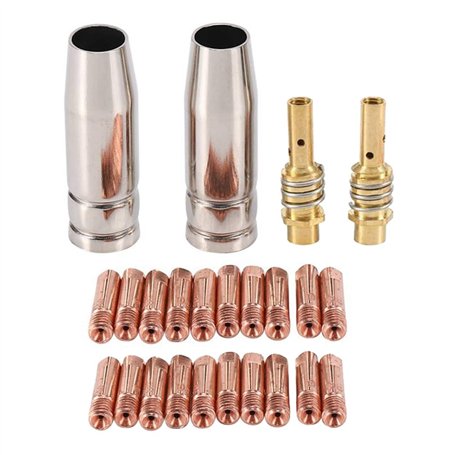 TORR Pour MB15 15AK MIG Kit de Chalumeau de Soudure Pointe de Contact Diffuseur de Buse MIG Kit d'accessoires de Chalumeau de So